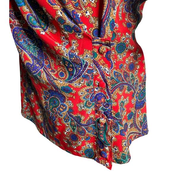 Vintage wrap blouse - Picture 3 of 7